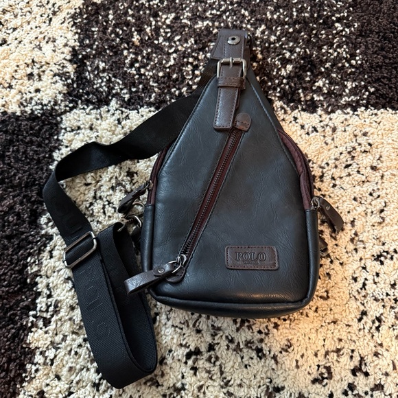 Polo by Ralph Lauren Black Belt Bag - Picture 1 of 5